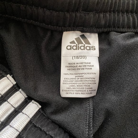 Adidas Youth Extra Large Logo 3 Stripe Jogger Sweatpants - Picture 4 of 4